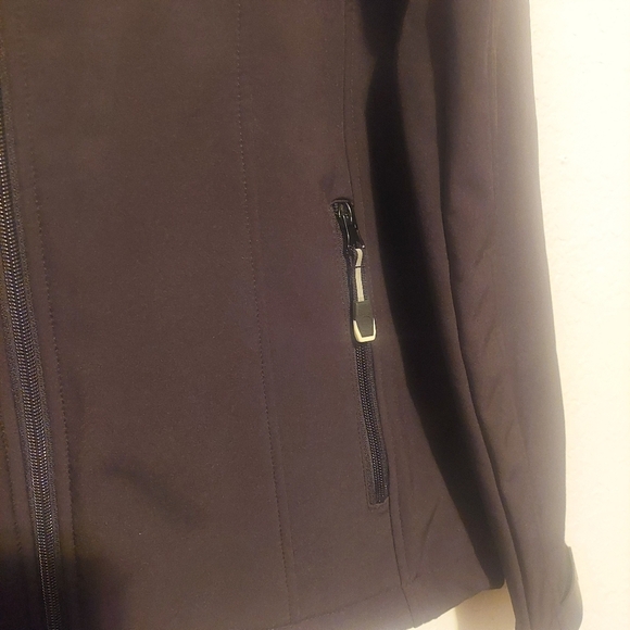 Womens Roper Western Softshell Black Jacket Sz S - Picture 3 of 5